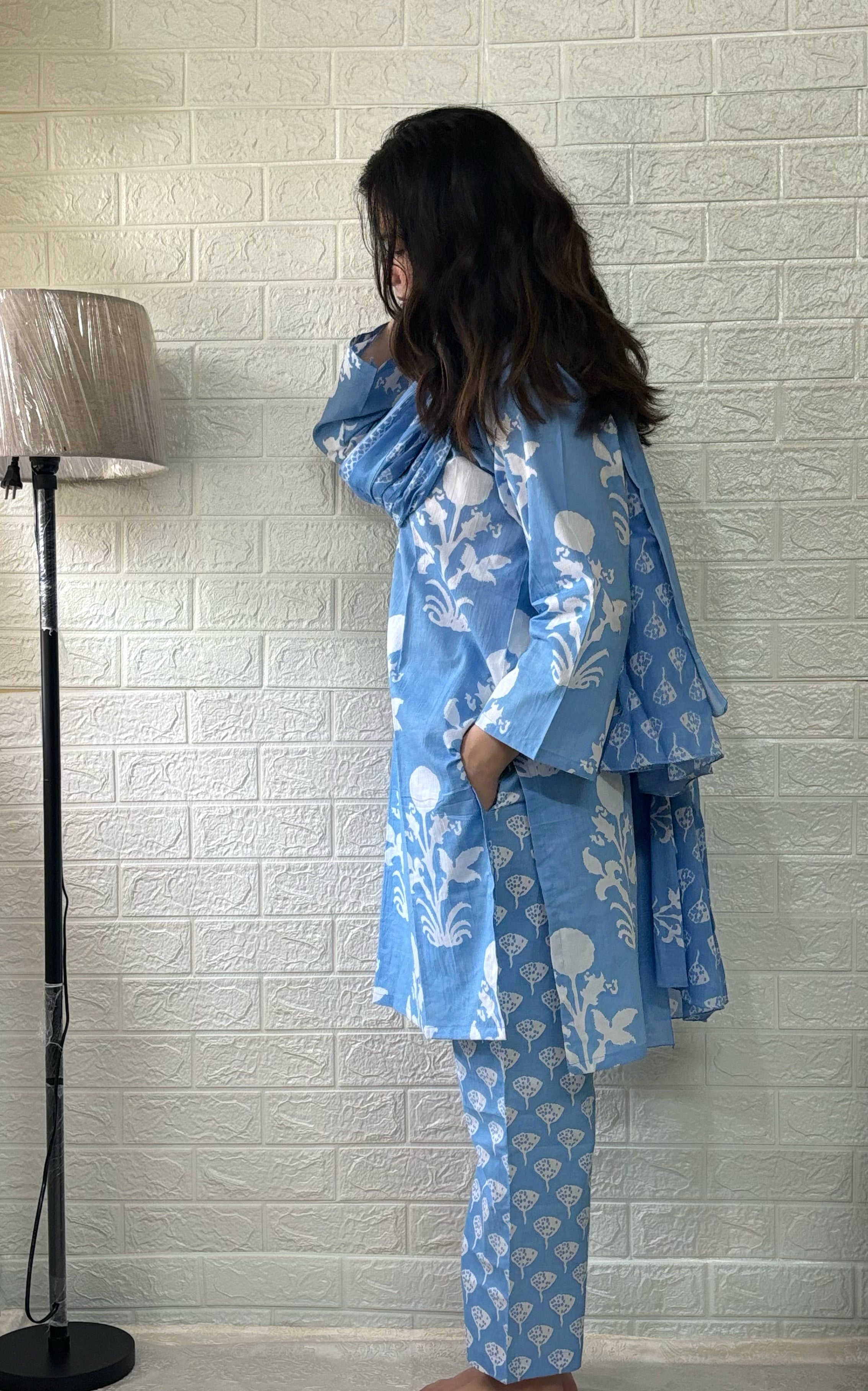 Gulnar Kurta Set With Dupatta