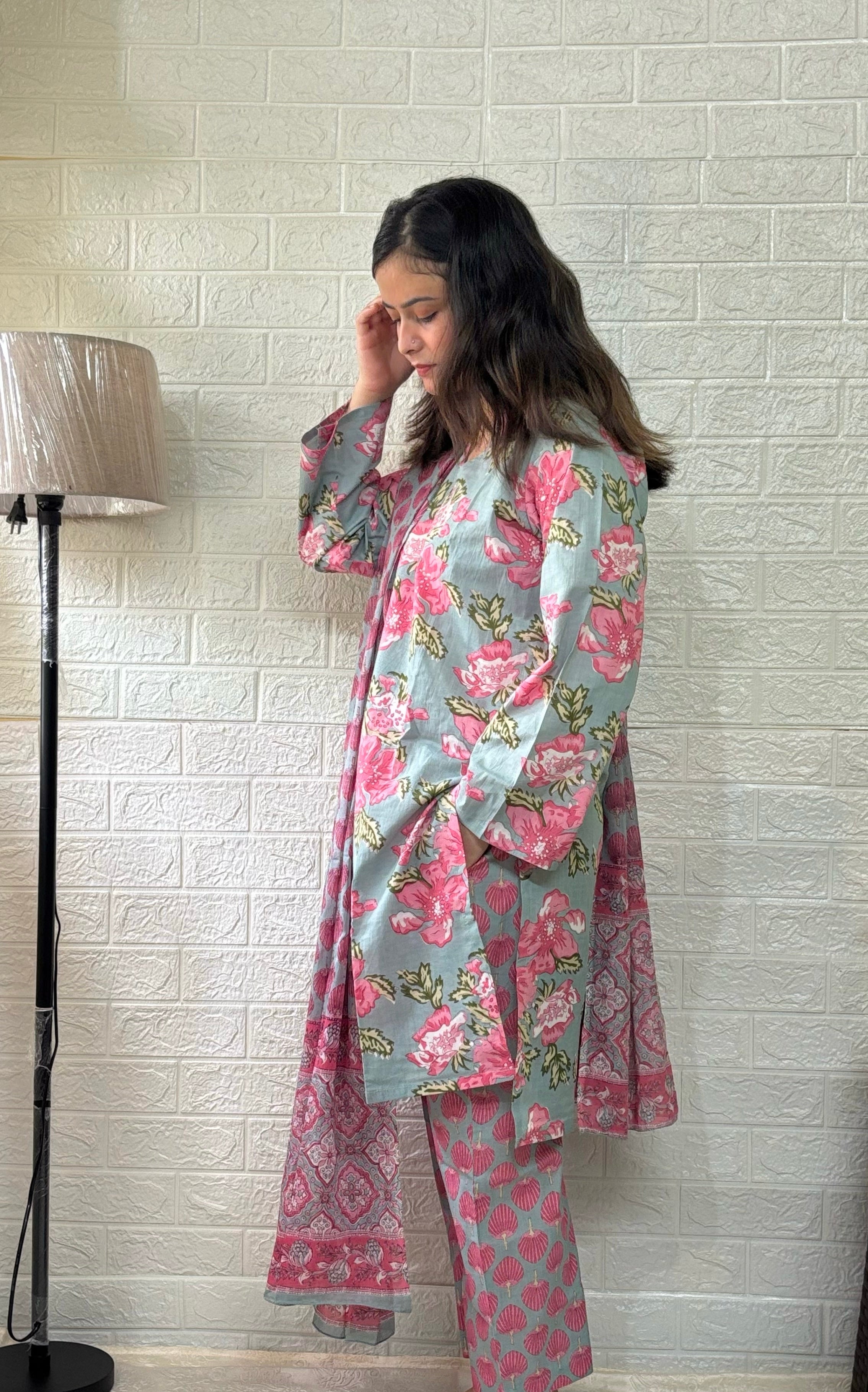 Shahaj Kurta Set With Dupatta