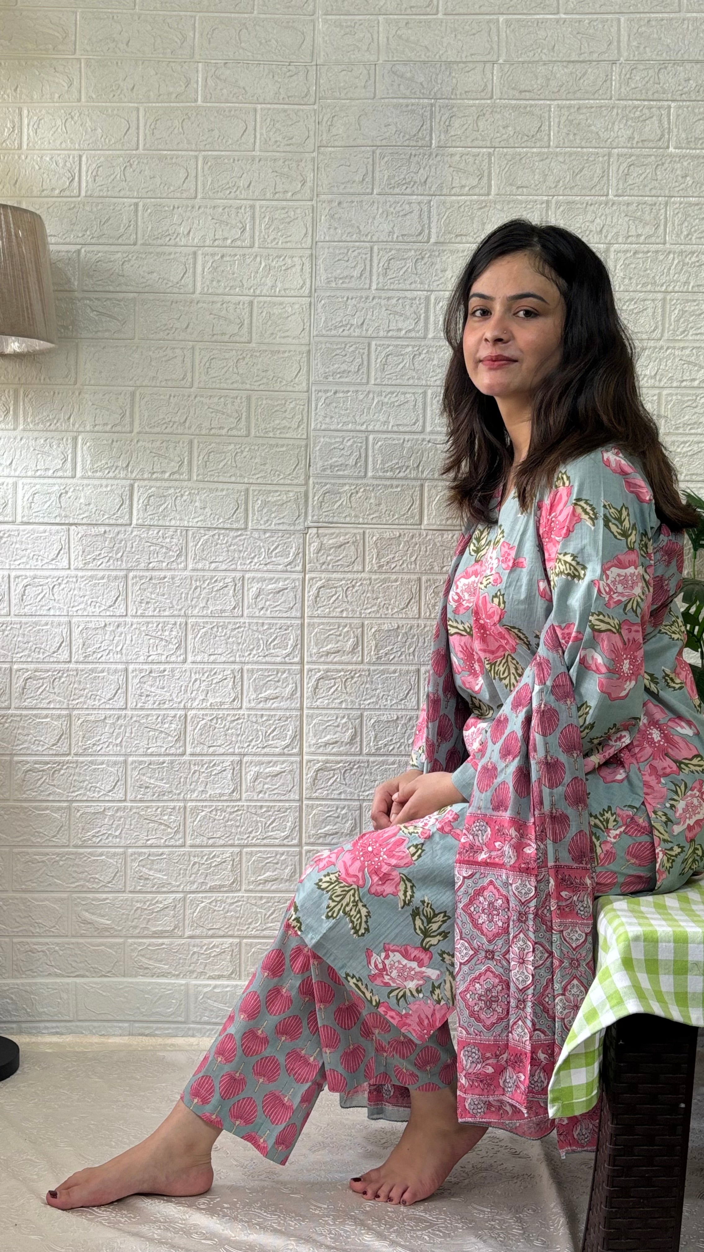 Shahaj Kurta Set With Dupatta